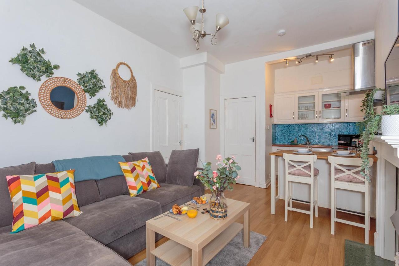 Cute - 1Bd Near Centre - Leith Walk Lägenhet Edinburg Exteriör bild